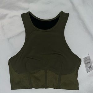 zella croset sports bra